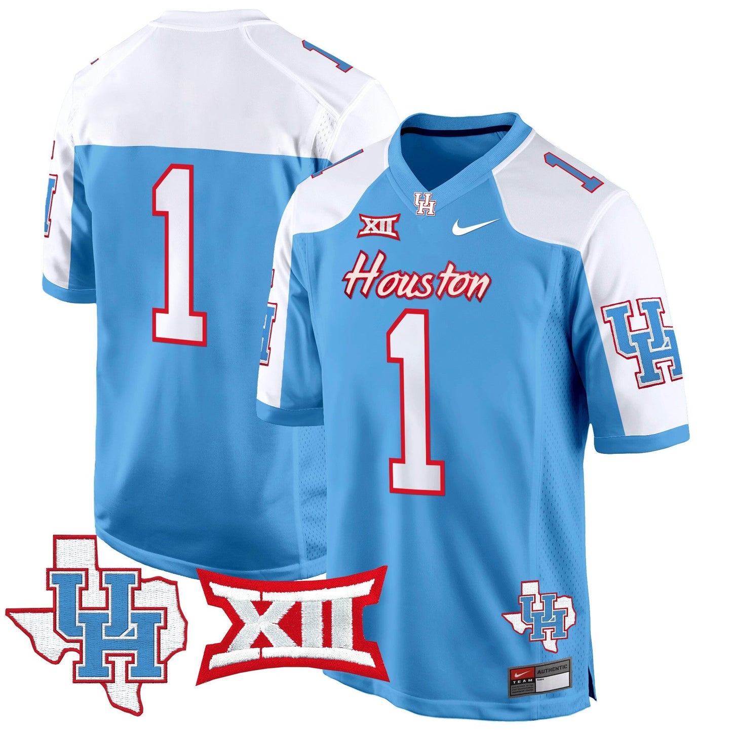 HOU 2024 Game Jersey - All Stitched
