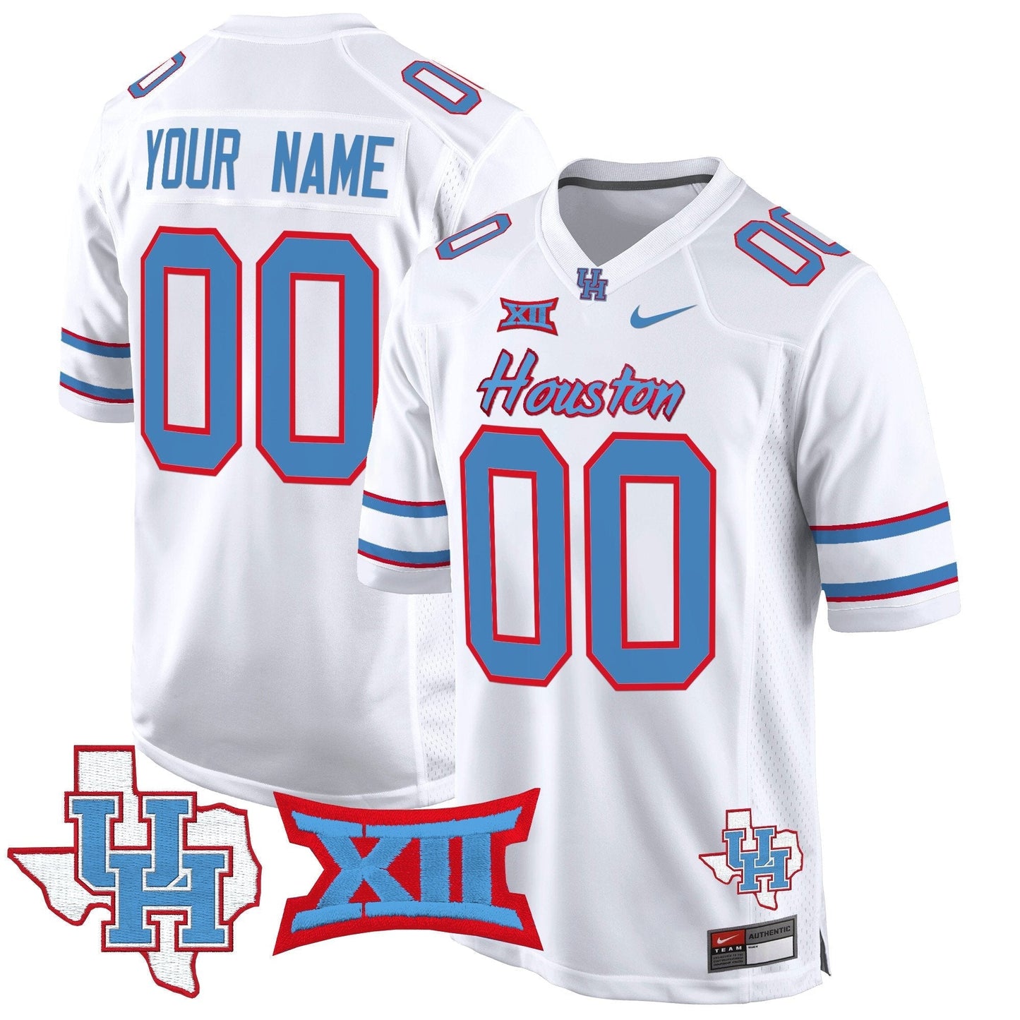HOU 2024 Game Custom Jersey - All Stitched