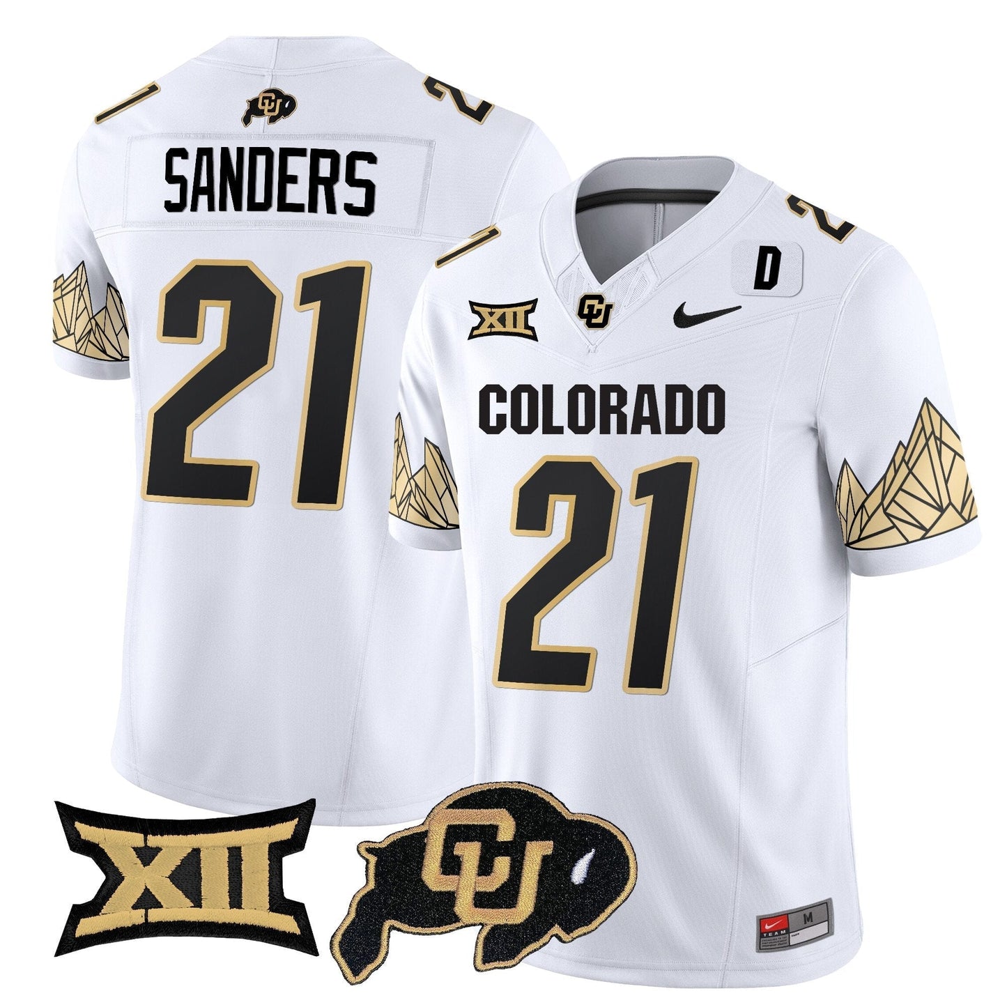 CU Vapor Limited Jersey V4 - Big 12 XII Patch - All Stitched