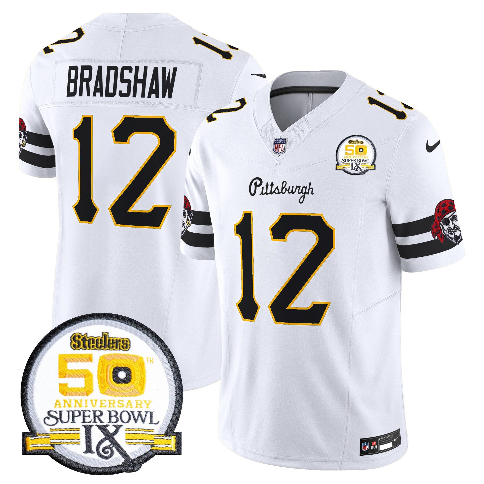 Men's Pittsburgh Steelers 2024 Vapor Limited Jersey - All Stitched