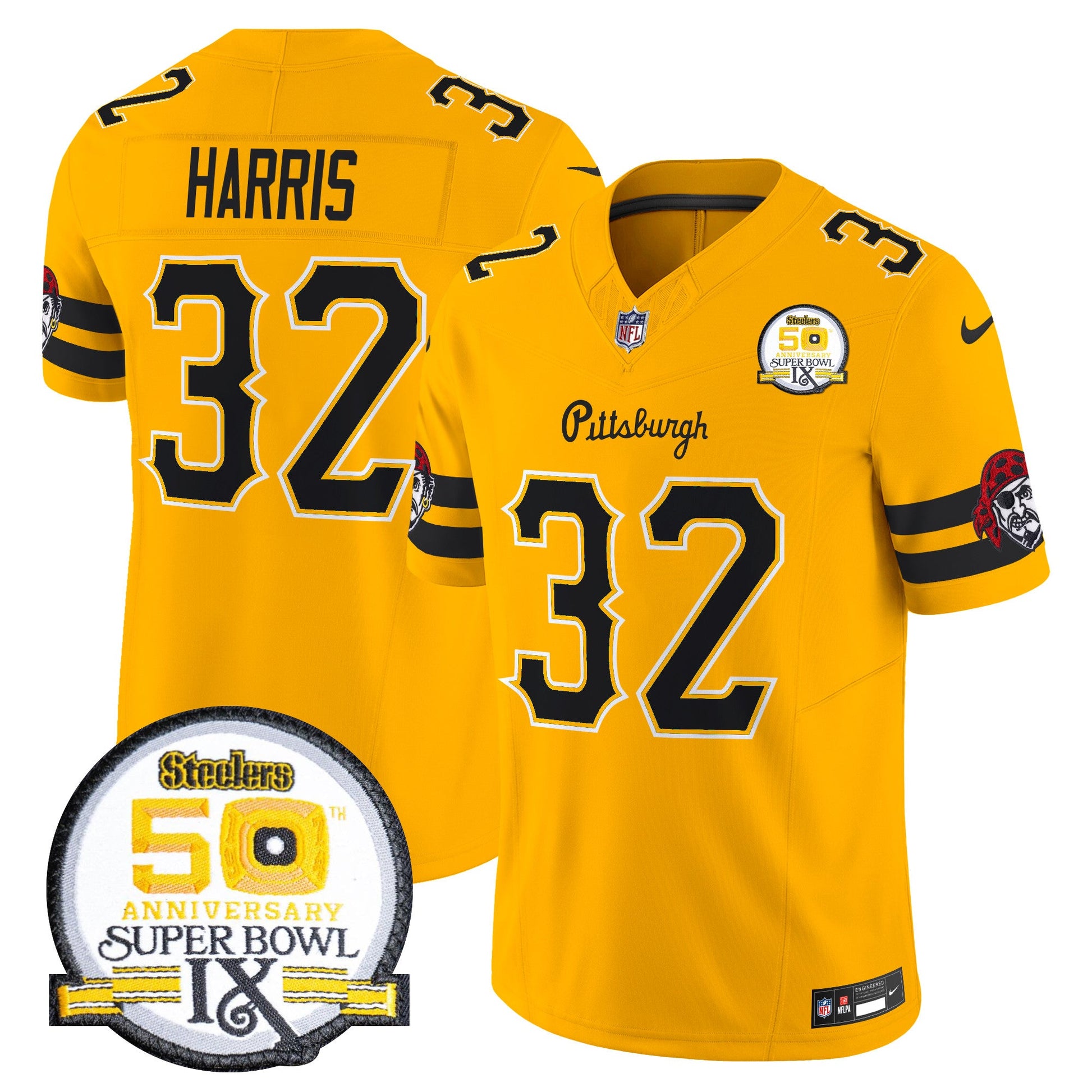 Men's Pittsburgh Steelers 2024 Vapor Limited Jersey - All Stitched