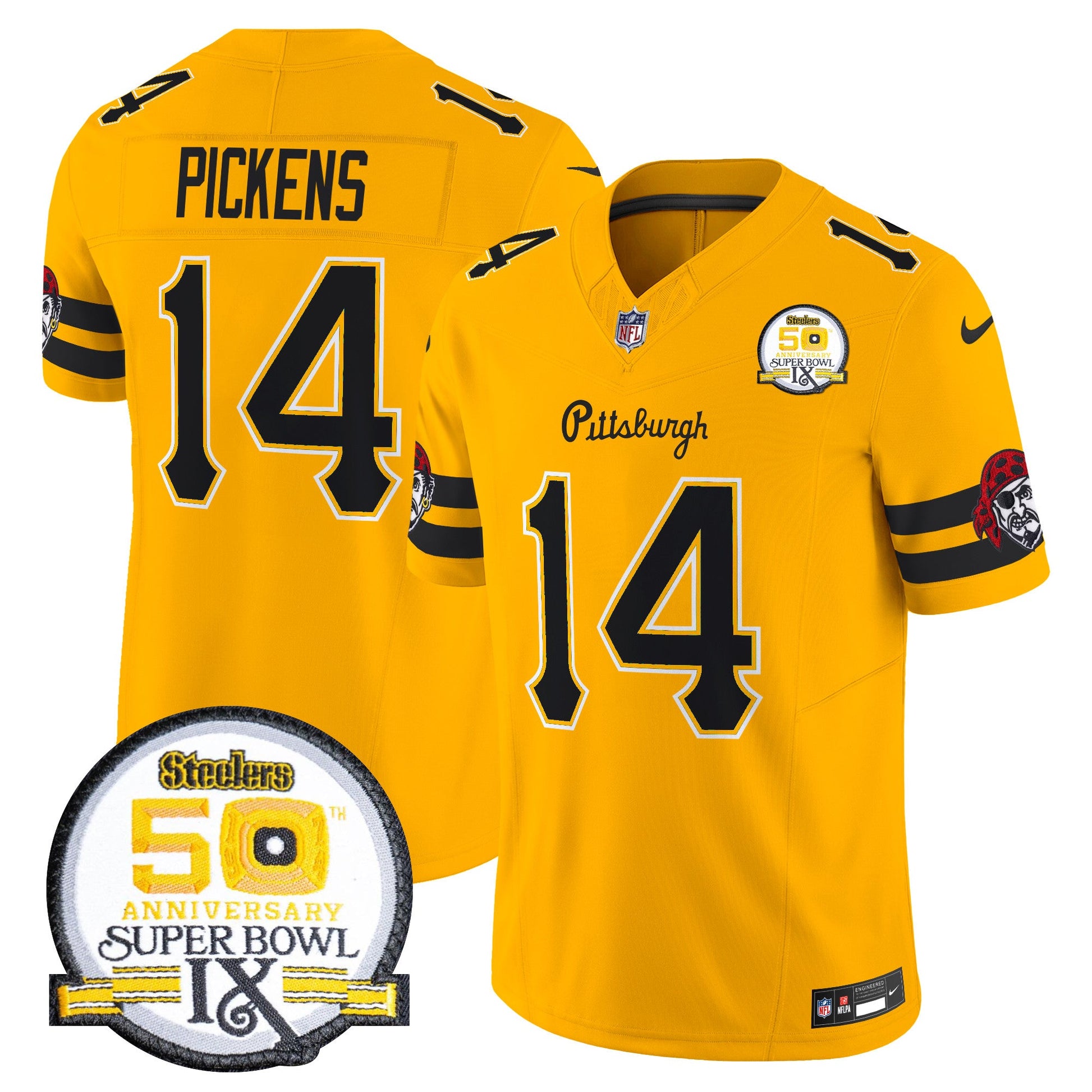 Men's Pittsburgh Steelers 2024 Vapor Limited Jersey - All Stitched