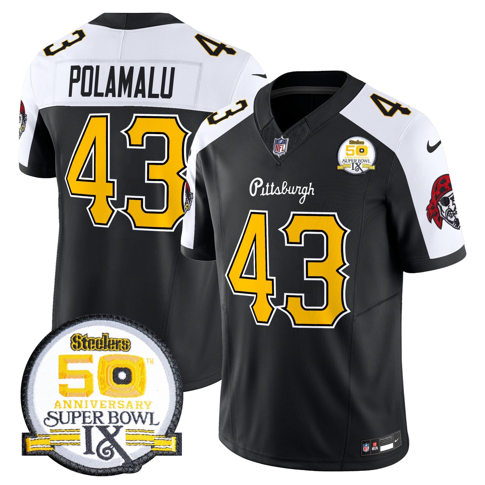 Men's Pittsburgh Steelers 2024 Vapor Limited Jersey - All Stitched