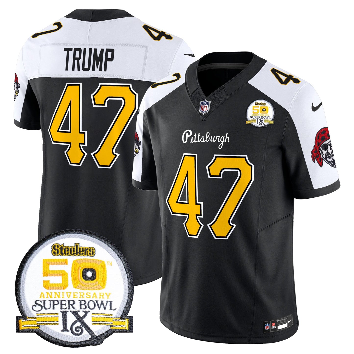 Men's Pittsburgh Steelers 2024 Vapor Limited Jersey - All Stitched