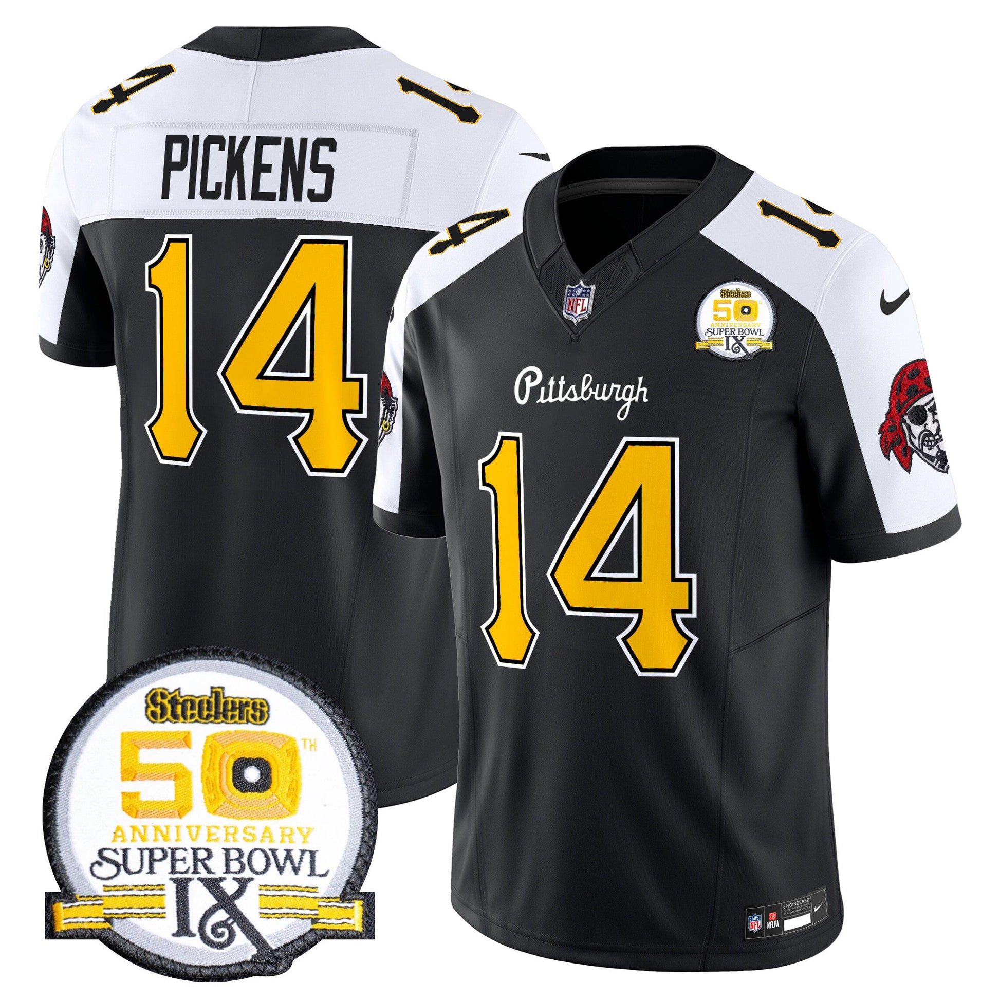 Men's Pittsburgh Steelers 2024 Vapor Limited Jersey - All Stitched