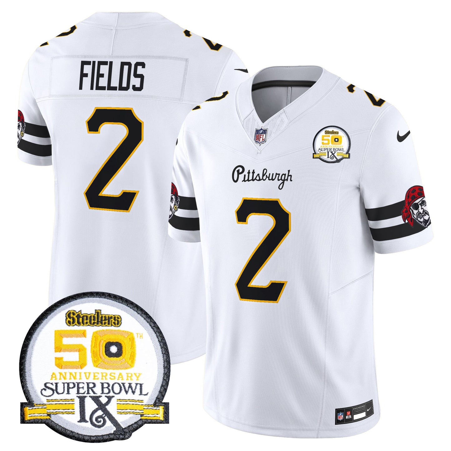 Men's Pittsburgh Steelers 2024 Vapor Limited Jersey - All Stitched