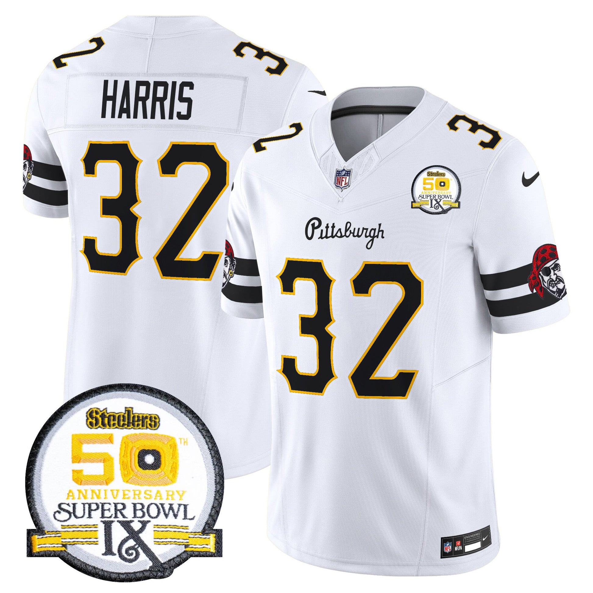 Men's Pittsburgh Steelers 2024 Vapor Limited Jersey - All Stitched