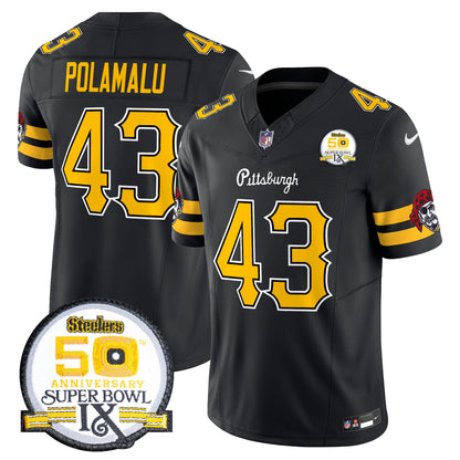 Men's Pittsburgh Steelers 2024 Vapor Limited Jersey - All Stitched