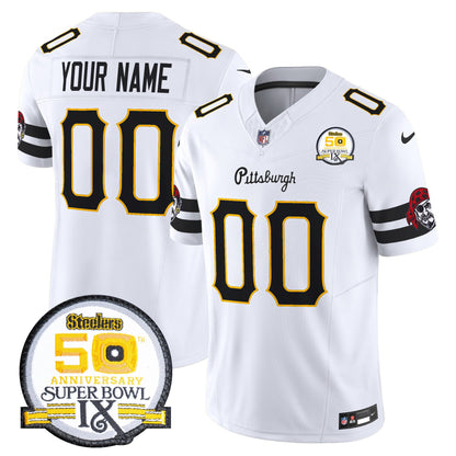 Pittsburgh Steelers 2024 Vapor Limited Custom Jersey - All Stitched