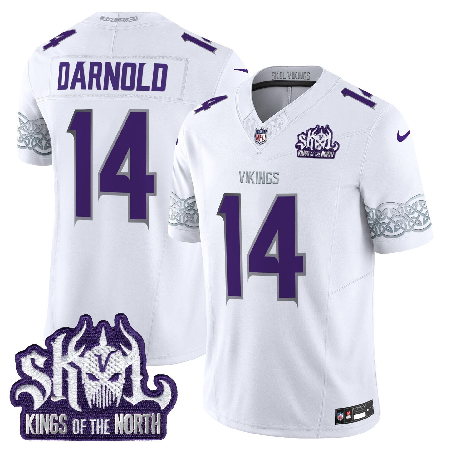MIN King Of The North Patch Vapor Limited Jersey V2 - All Stitched
