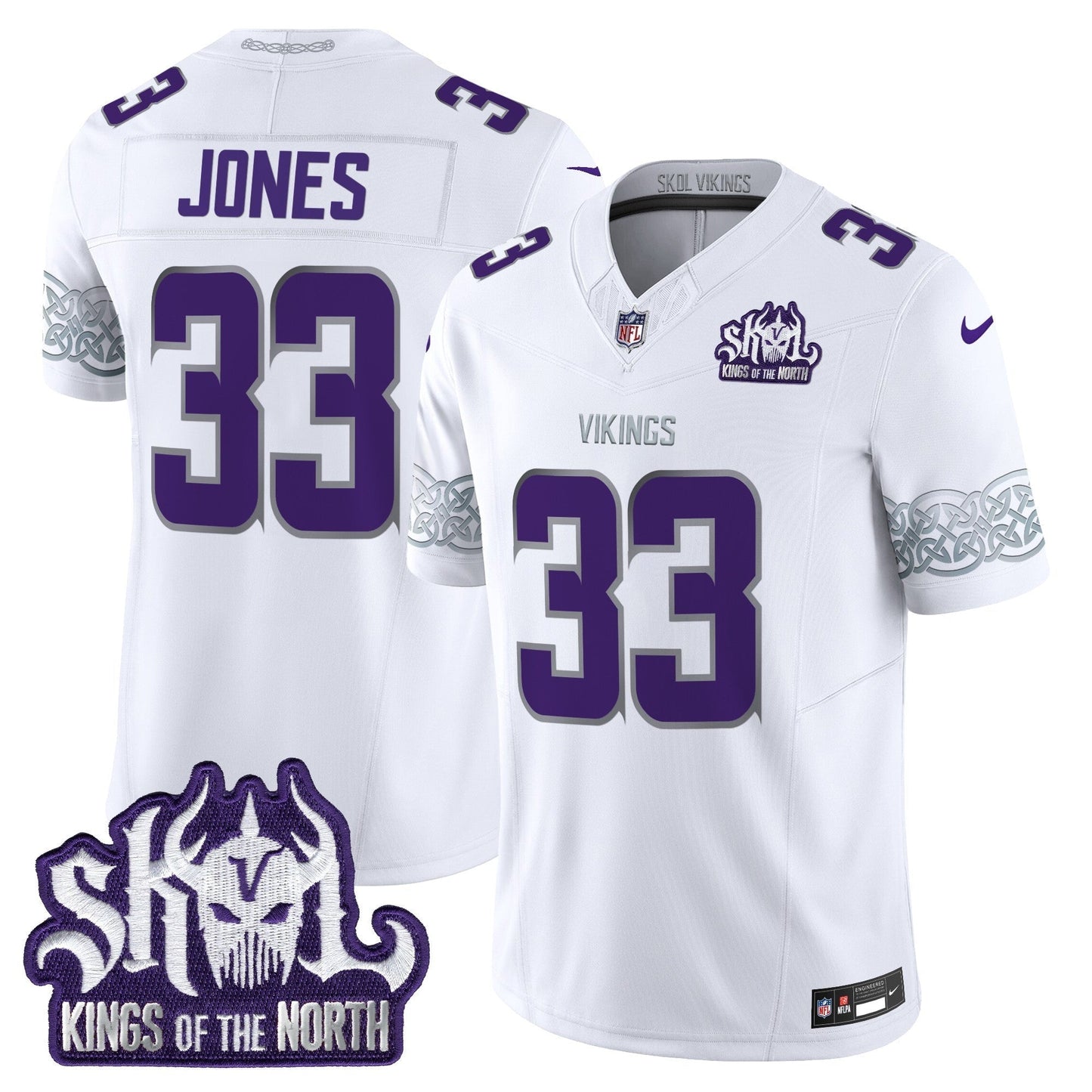 MIN King Of The North Patch Vapor Limited Jersey V2 - All Stitched