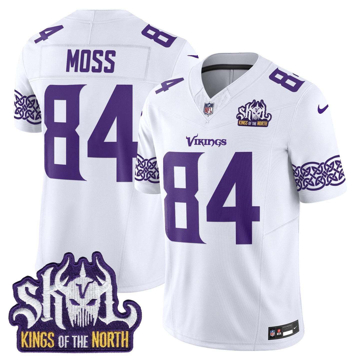 MIN King Of The North Patch Vapor Limited Jersey V2 - All Stitched