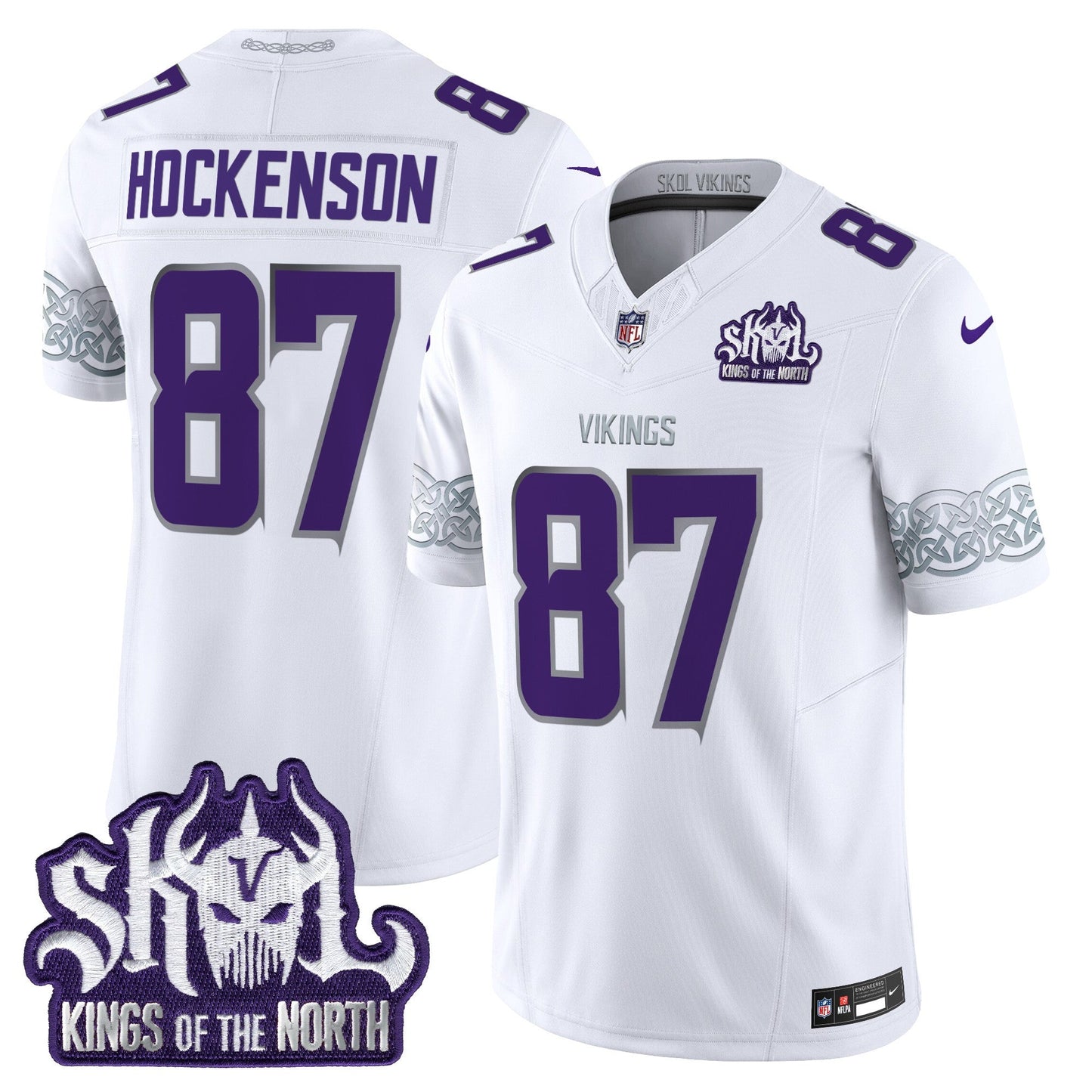 MIN King Of The North Patch Vapor Limited Jersey V2 - All Stitched