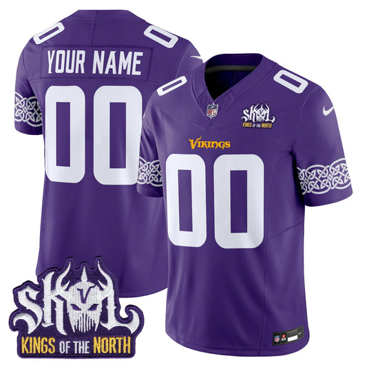 MIN King Of The North Patch Vapor Limited Custom Jersey V2 - Stitched
