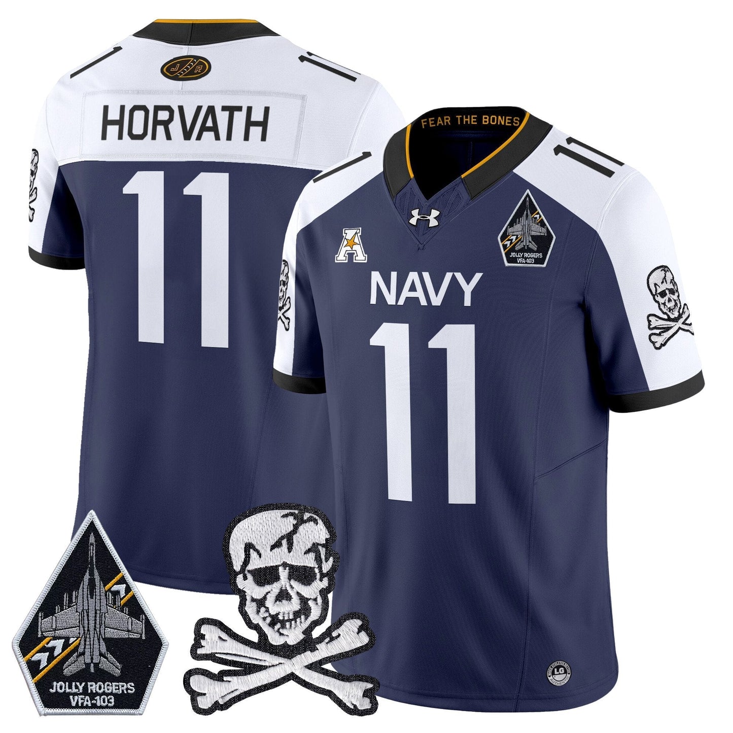 Navy MID 2024 Vapor Limited Jersey - All Stitched