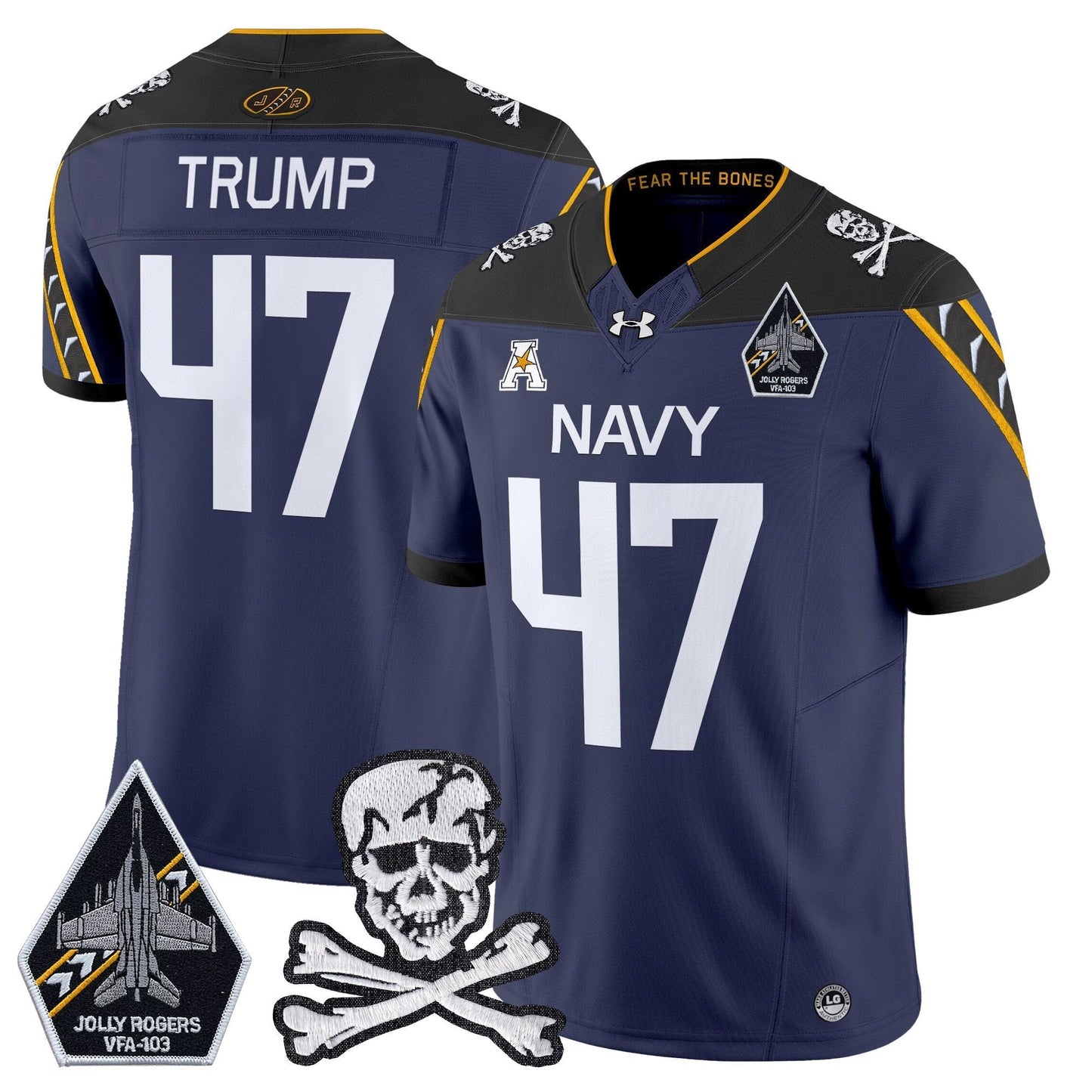 Navy MID 2024 Vapor Limited Jersey - All Stitched