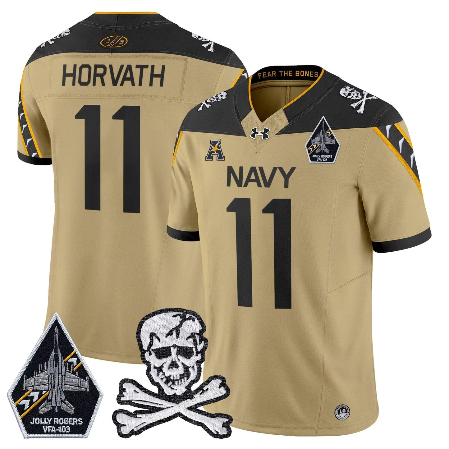 Navy MID 2024 Vapor Limited Jersey - All Stitched