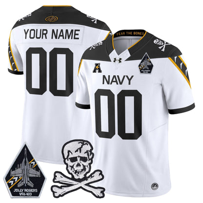Navy MID 2024 Vapor Limited Custom Jersey - All Stitched