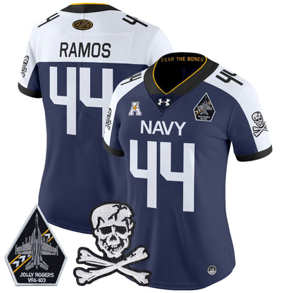 Women Navy MID 2024 Vapor Limited Jersey - All Stitched