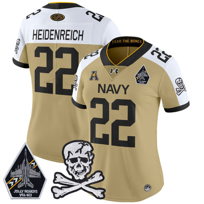 Women Navy MID 2024 Vapor Limited Jersey - All Stitched