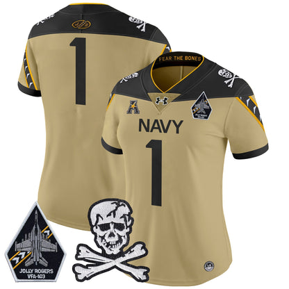 Women Navy MID 2024 Vapor Limited Jersey - All Stitched