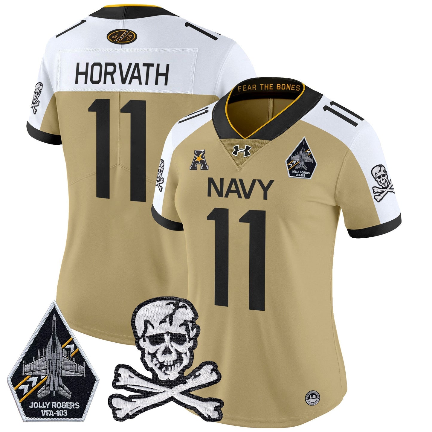 Women Navy MID 2024 Vapor Limited Jersey - All Stitched