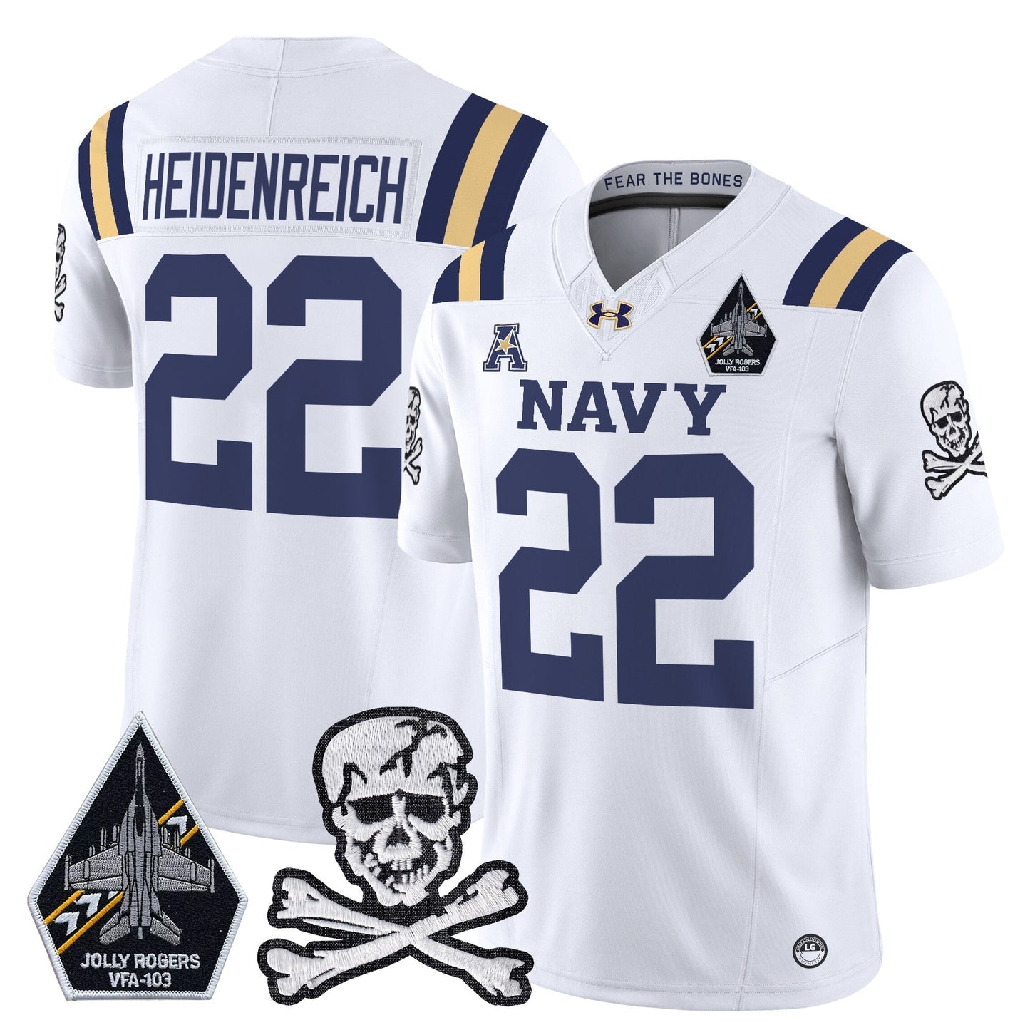 Navy MID 2024 Vapor Limited Jersey V3 - All Stitched