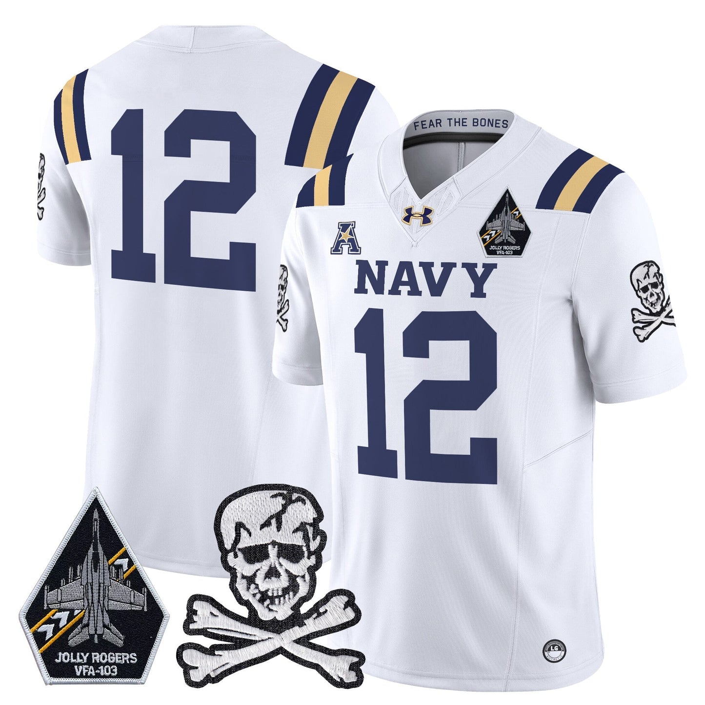 Navy MID 2024 Vapor Limited Jersey V3 - All Stitched