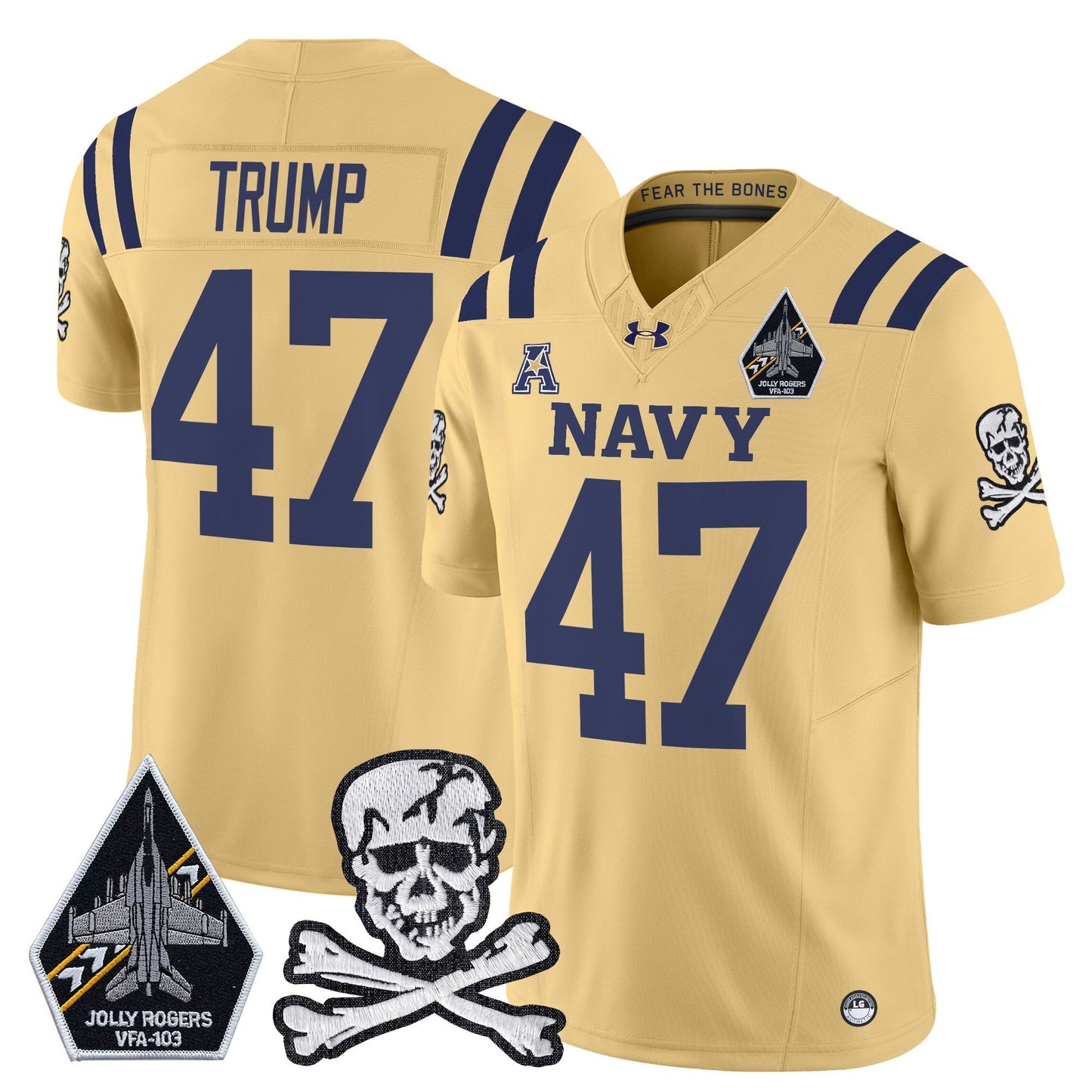 Navy MID 2024 Vapor Limited Jersey V3 - All Stitched