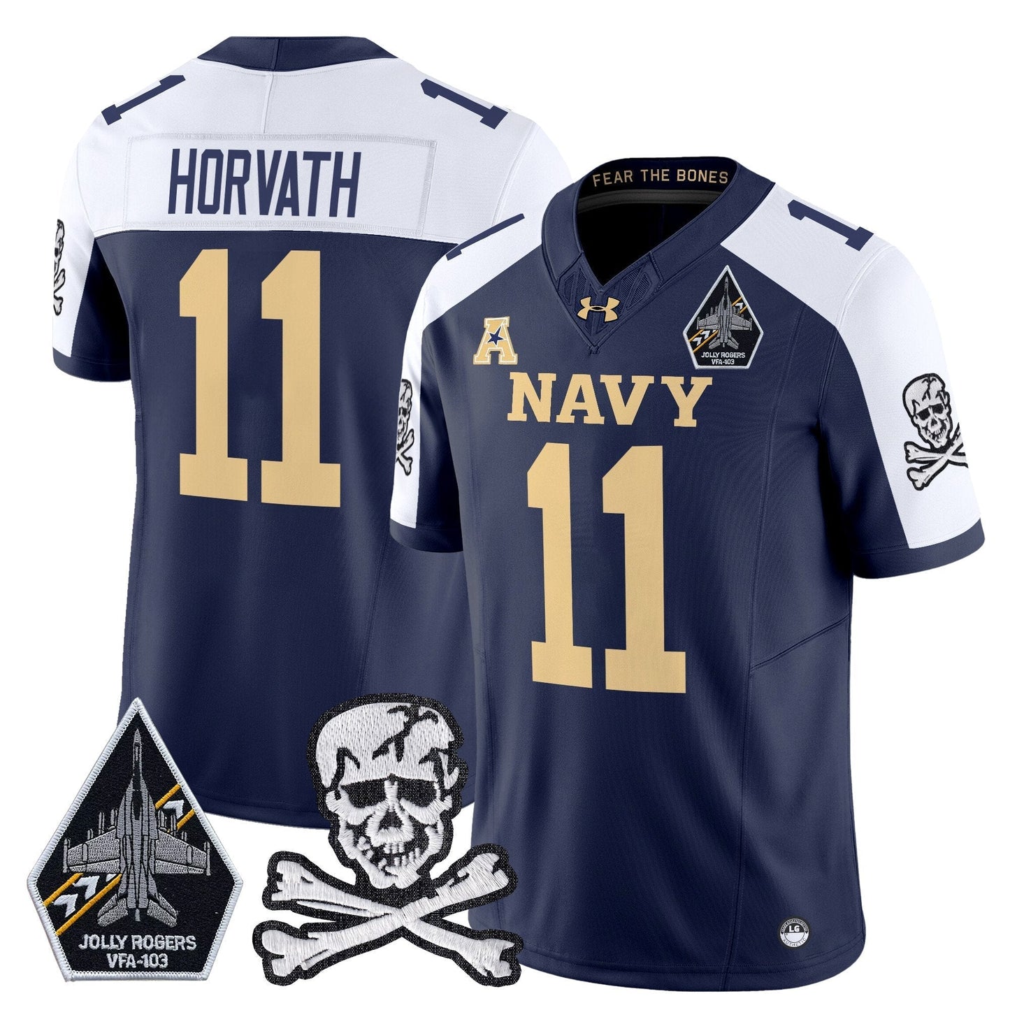Navy MID 2024 Vapor Limited Jersey V3 - All Stitched
