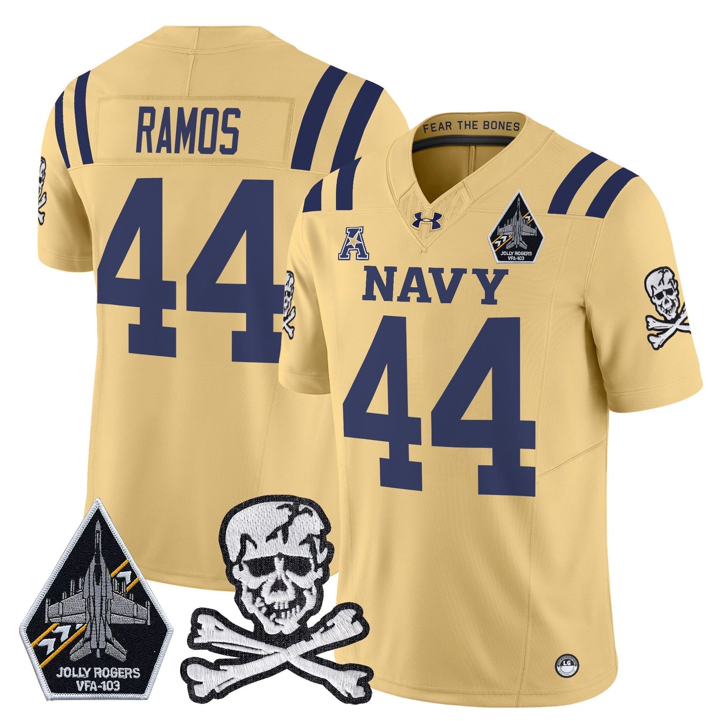 Navy MID 2024 Vapor Limited Jersey V3 - All Stitched
