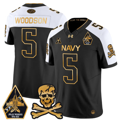 Navy MID 2024 Gold Vapor Limited Jersey - All Stitched