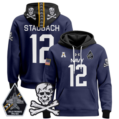 Navy MID 2024 Pullover Hoodie V2
