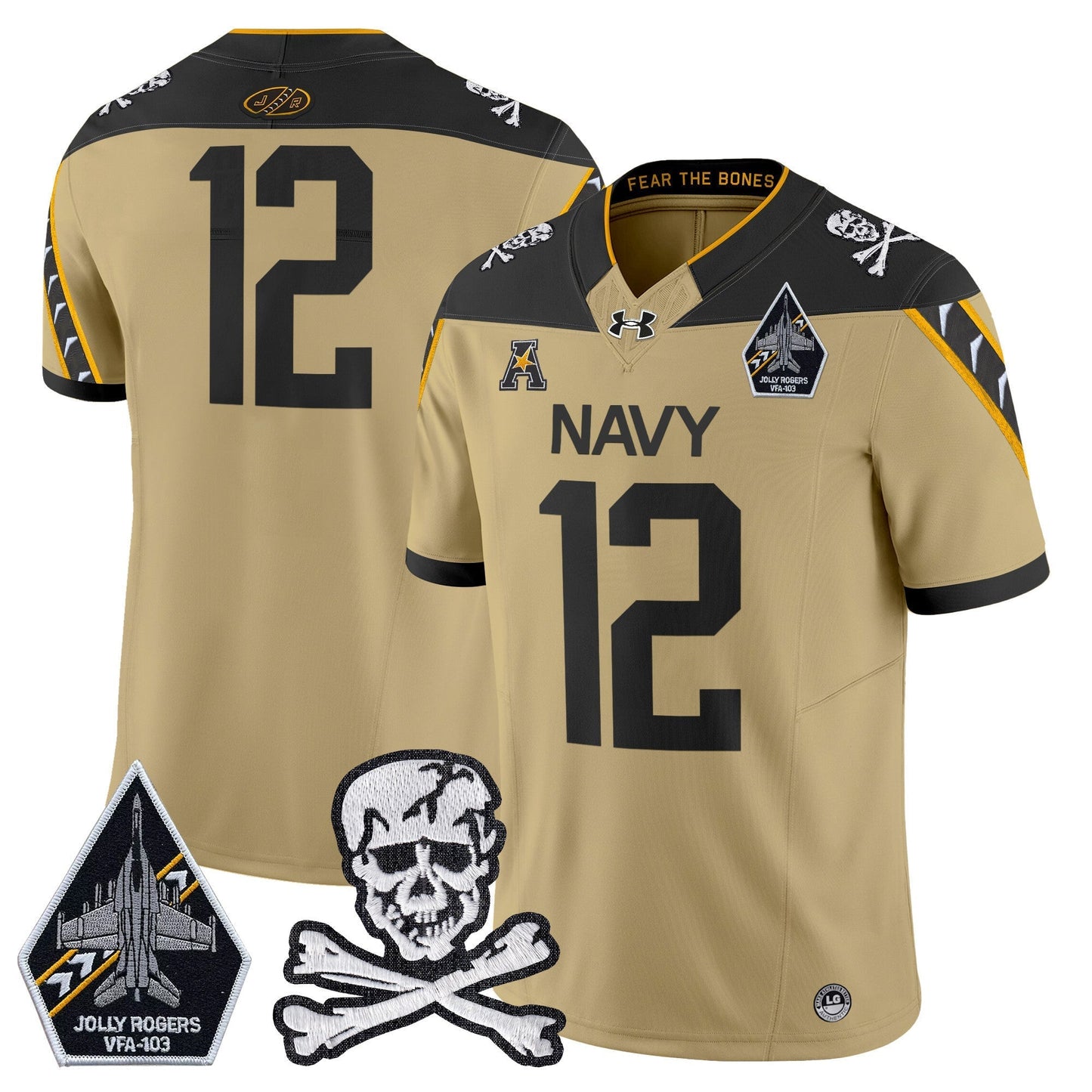Navy MID 2024 Vapor Limited Jersey - All Stitched