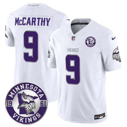 MIN King Of The North Patch Vapor Limited Jersey - Est. 1961 Patch - All Stitched