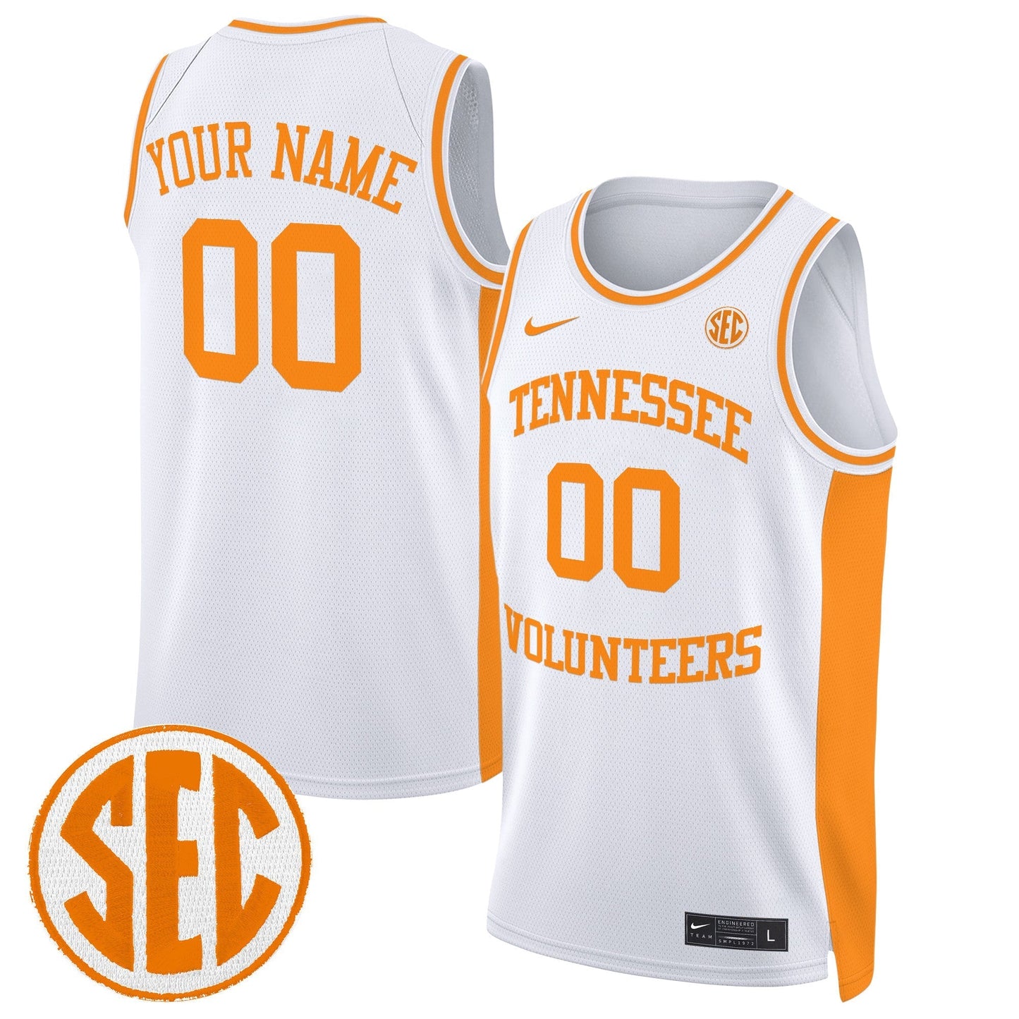 TENN 2024 Swingman Basketball Custom Jersey - All Stitched