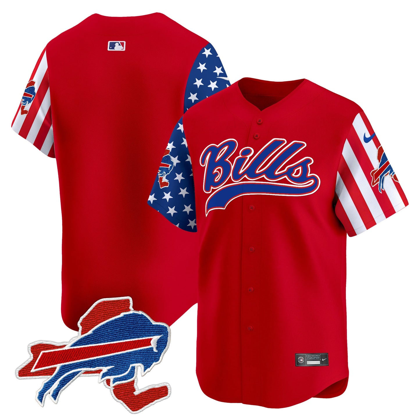 Men's Buffalo Bills 2024 American Style Vapor Baseball Jersey - All Stitched