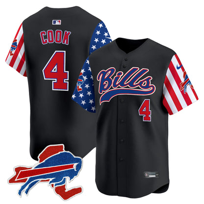 Men's Buffalo Bills 2024 American Style Vapor Baseball Jersey - All Stitched