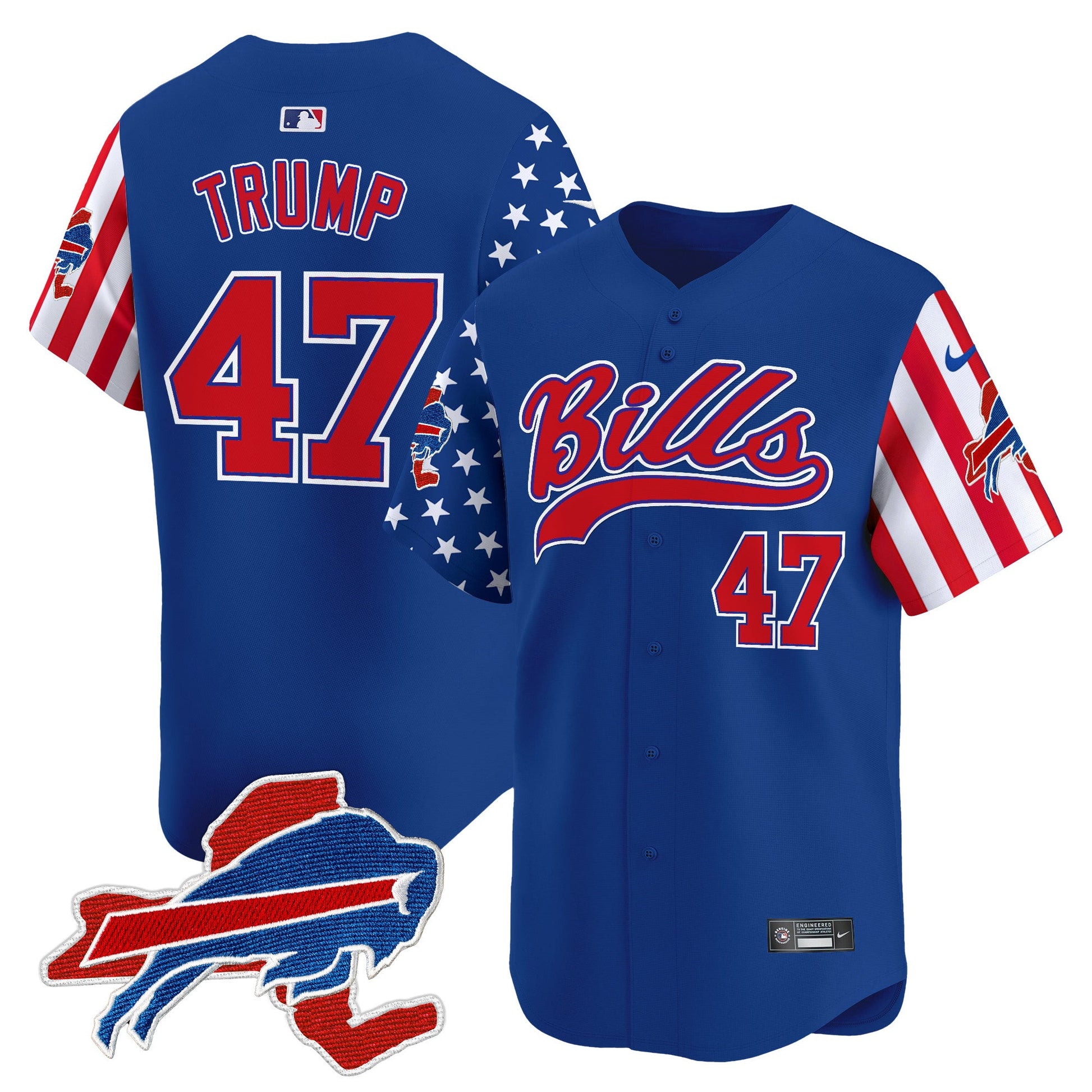 Men's Buffalo Bills 2024 American Style Vapor Baseball Jersey - All Stitched