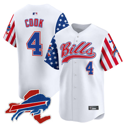 Men's Buffalo Bills 2024 American Style Vapor Baseball Jersey - All Stitched