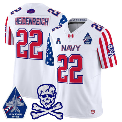 Navy MID 2024 American Style Vapor Limited Jersey - All Stitched