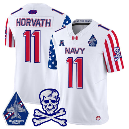 Navy MID 2024 American Style Vapor Limited Jersey - All Stitched