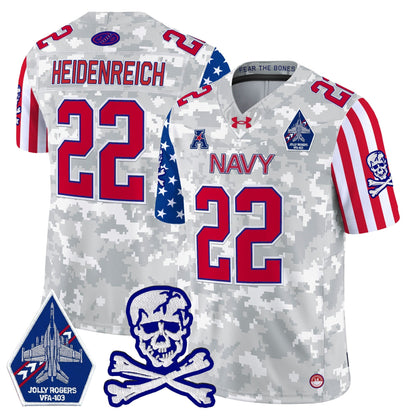 Navy MID 2024 American Style Vapor Limited Jersey - All Stitched