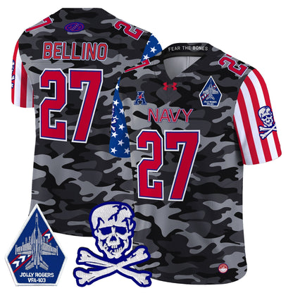 Navy MID 2024 American Style Vapor Limited Jersey - All Stitched