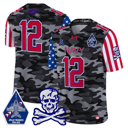 Navy MID 2024 American Style Vapor Limited Jersey - All Stitched