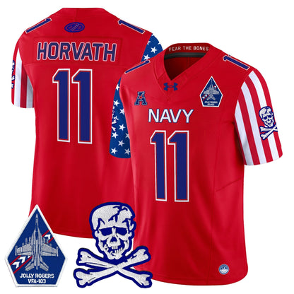 Navy MID 2024 American Style Vapor Limited Jersey - All Stitched