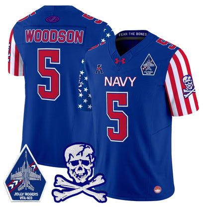 Navy MID 2024 American Style Vapor Limited Jersey - All Stitched