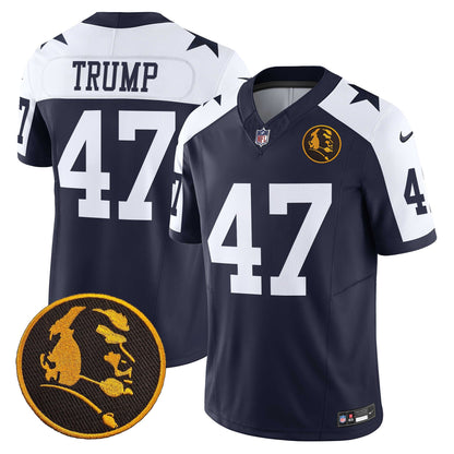 Men's Cowboys Texas & John Madden Patch Vapor Limited Jersey V2 - All Stitched