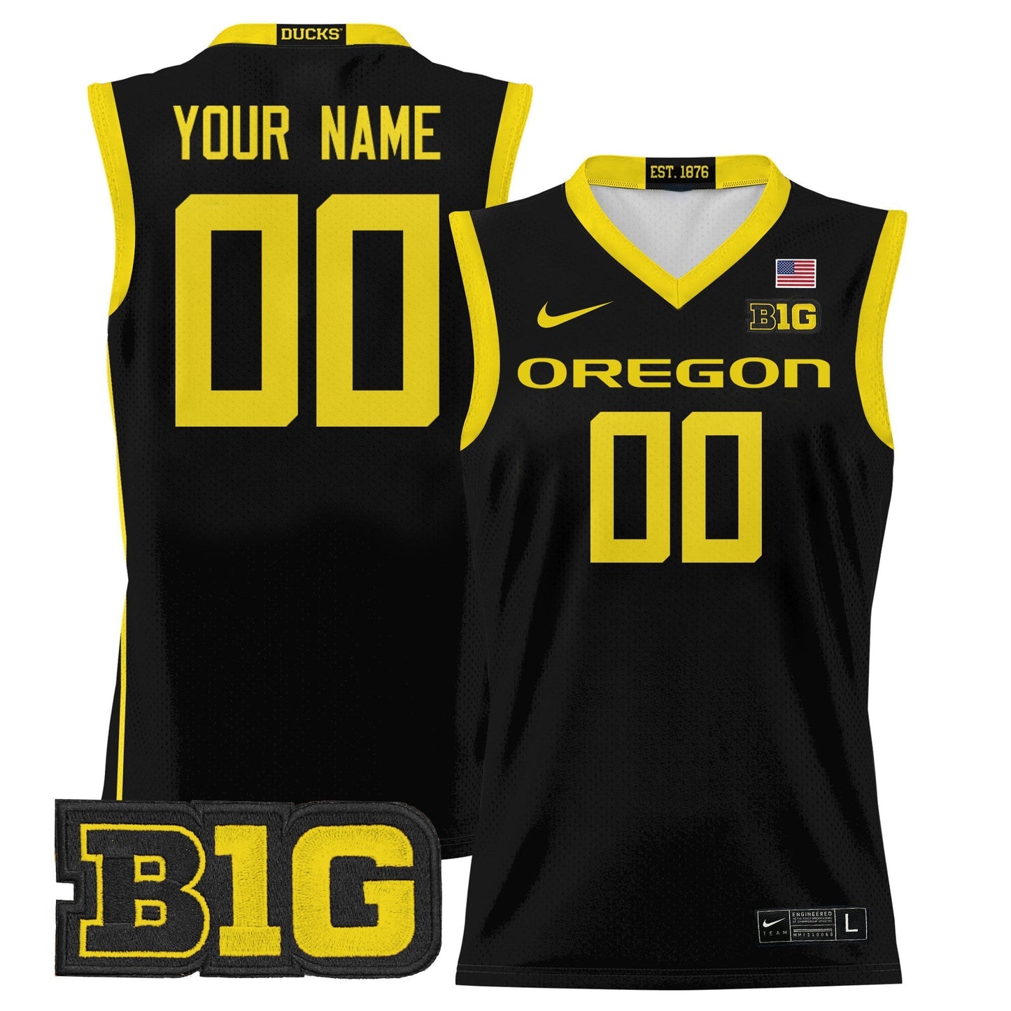 ORE 2024 Lightweight Basketball Custom Jersey - All Stitched
