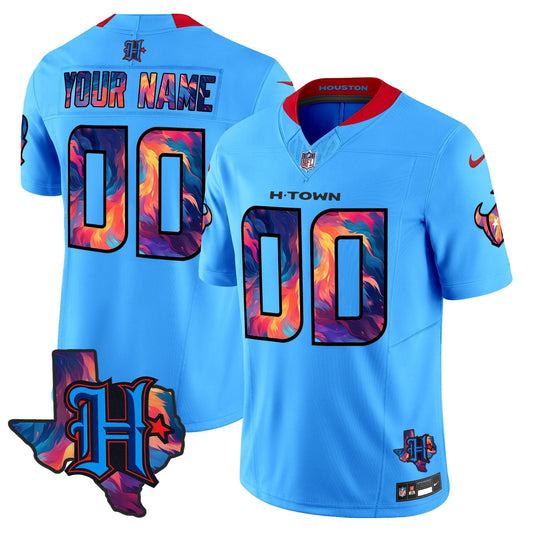 HOU 2024 Special Vapor Limited Custom Jersey - Stitched